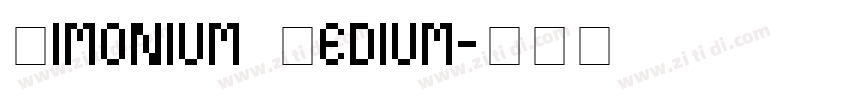 Timonium Medium字体转换 Timonium Medium字体转换